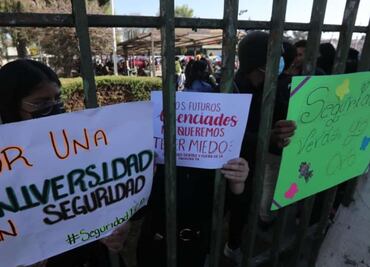 "No más robos", estudiantes de la UAEMéx piden mayor seguridad