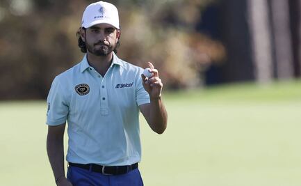 Le pegué muy bien a la bola, fui más sólido: Abraham Ancer