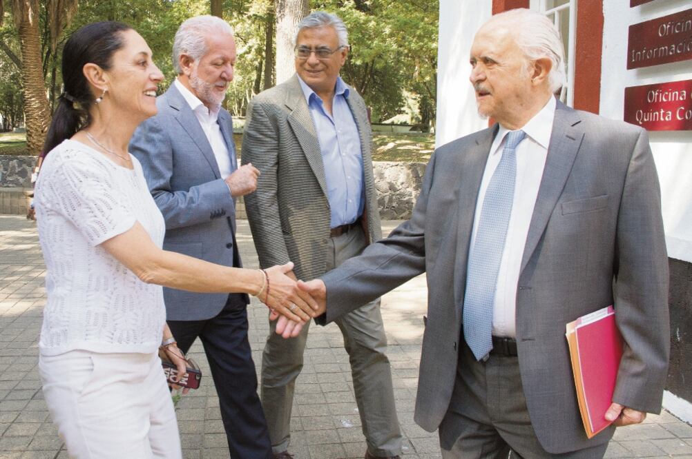 Claudia Sheinbaum y Mario Molina inauguraron el primer Taller para la Elaboración del Programa de Gestión Ambiental de la Calidad del Aire. / VICTORIA VALTIERRA. CUARTOSCURO