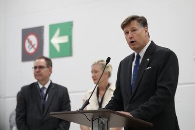 Sin seguridad no puede haber crecimiento económico, dice Christopher Landau, embajador de EU