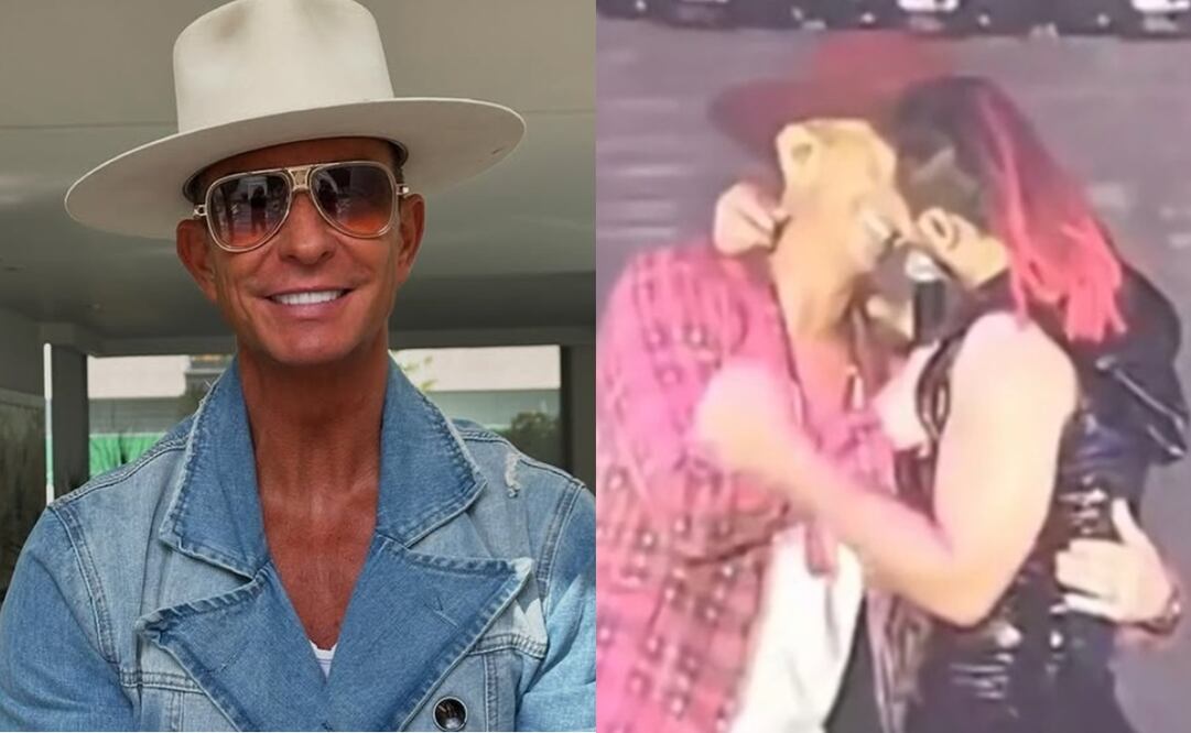 Erik Rubín y Apio Quijano protagonizaron una fuerte polémica en 2023, cuando el exTimbiriche se estaba separando de la conductora Andrea Legarreta. Foto: Instagram oficia.