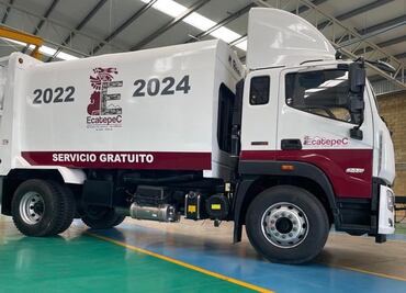 Ecatepec adquiere 100 camiones recolectores de basura; servicio volverá a ser público y gratuito