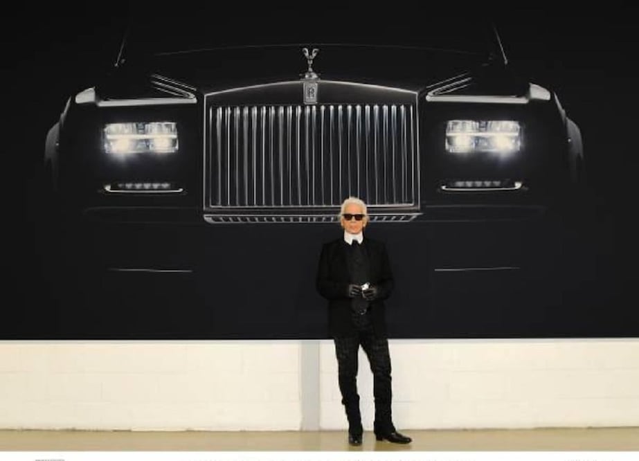 Karl Lagerfeld y su visión de los autos