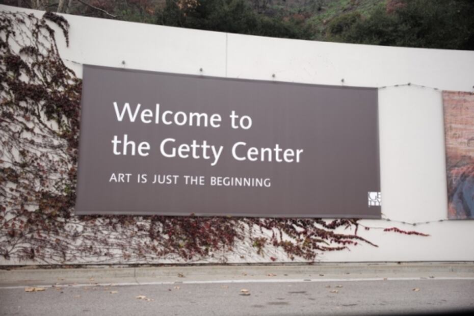 “Rowing Blazers y Getty Center”