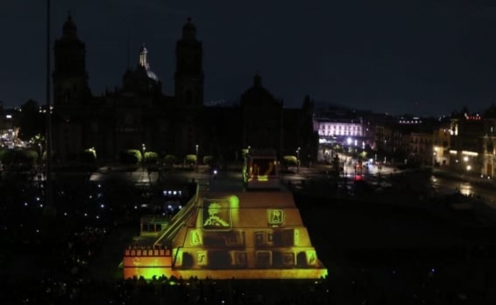 Tras aglomeraciones, ajustan logística en espectáculo de maqueta del Templo Mayor