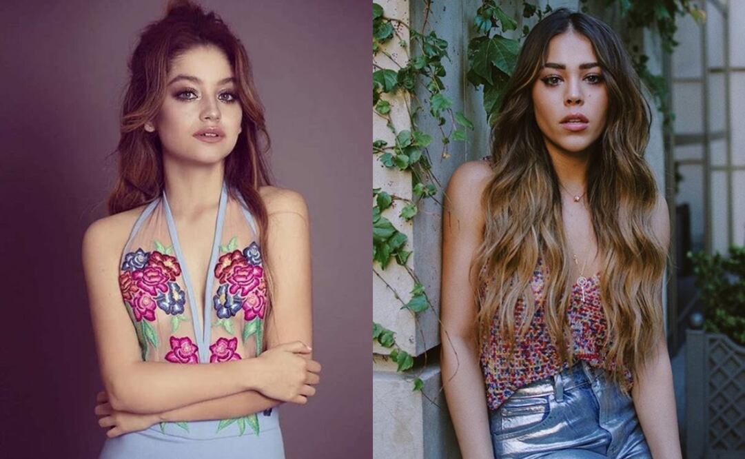 Karol Sevilla, de 19 años, y Danna Paola, de 23 años (Tomadas de Instagram)