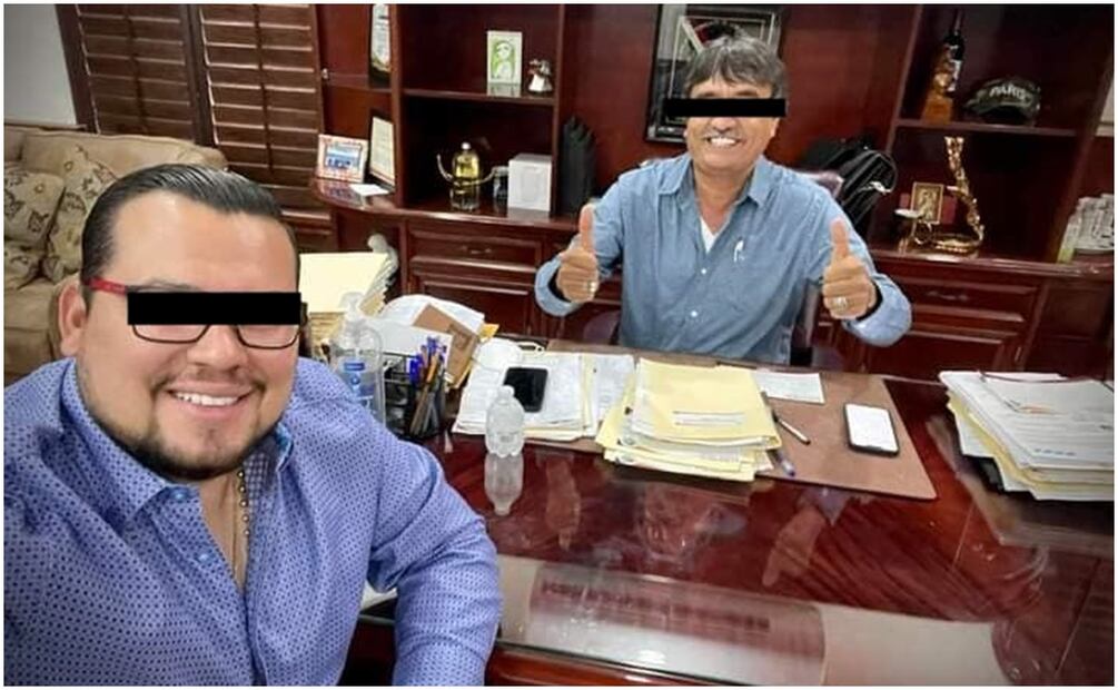 Extesoreo de Los Cabos (izquierda) y exalcalde Oscar Leggs Castro (derecha) (16/01/2025). Foto: Especial
