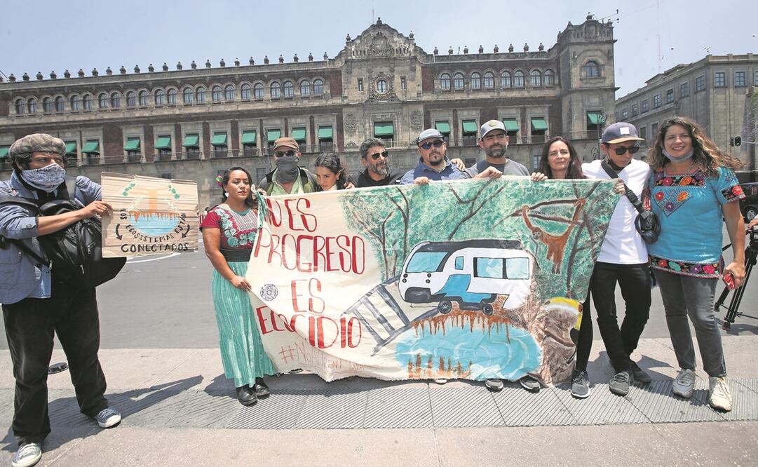Los ecologistas promueven que la UNESCO declare área natural protegida la zona que comprende el Tramo 5 del Tren Maya. Ayer aplaudieron la suspensión definitiva. 