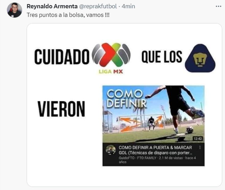 Los mejores memes de la goleada de Pumas a Puebla
