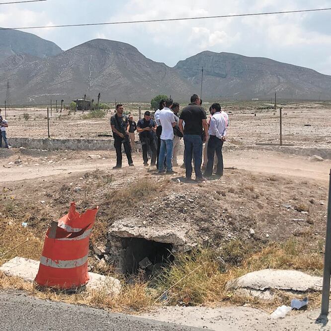 Concordancia. El cuerpo fue encontrado a 2 km de donde se había localizado el auto con el que huyó el plagiario. ESPECIAL