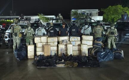 Aseguran cargamento con más de 608 kilos de marihuana en Nacajuca, Tabasco; hay un detenido