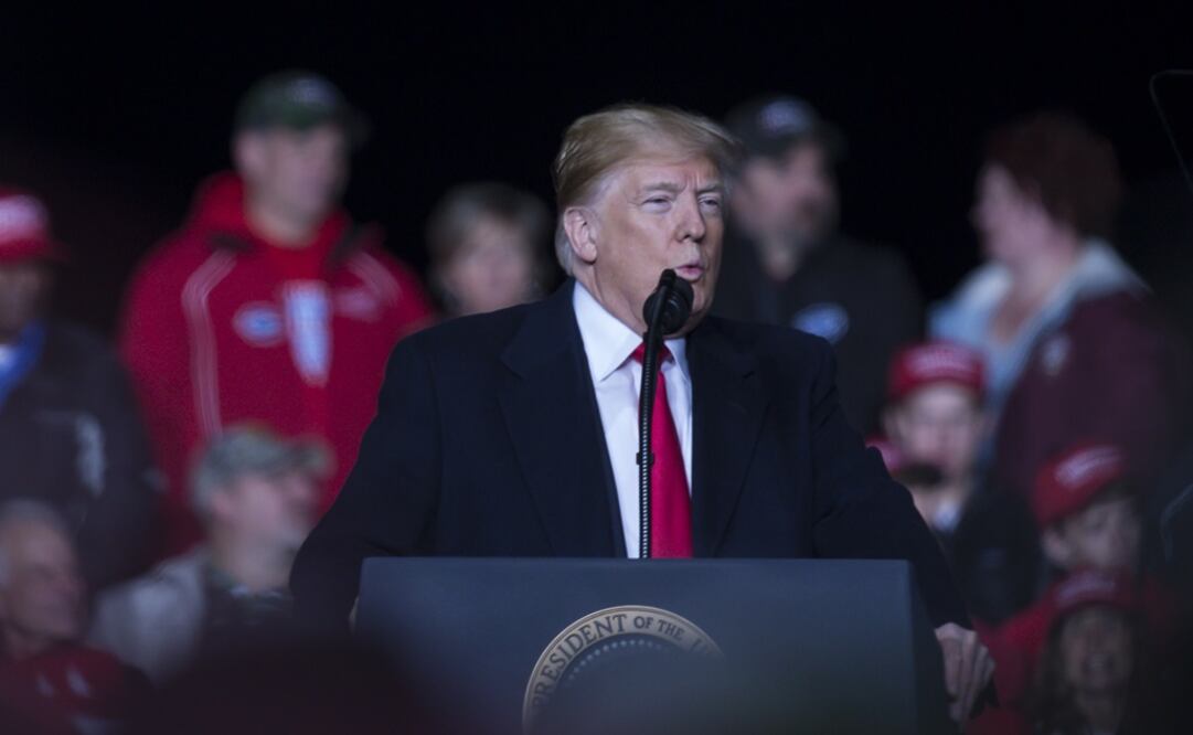 Trump publicó el material el miércoles por la noche en su cuenta de Twitter. Foto: AFP