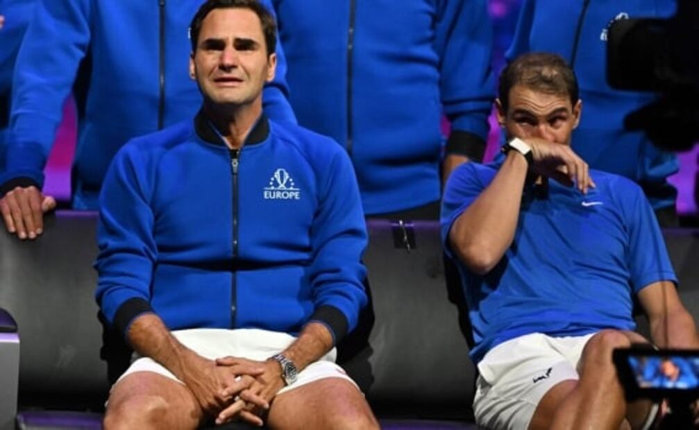 GALERÍA: El adiós de Roger Federer junto a Rafael Nadal