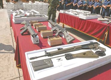 Piden establecer política pública con EU referente a la venta de armas