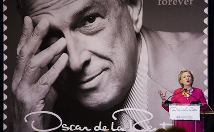 Oscar de La Renta inspiró a inmigrantes: Hillary Clinton 