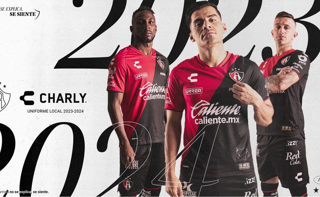 Atlas presentó su nuevo jersey para el Apertura 2023 / Foto: Especiales