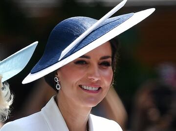 Los aretes de Lady Di que usó Kate Middleton en el Jubileo de Platino
