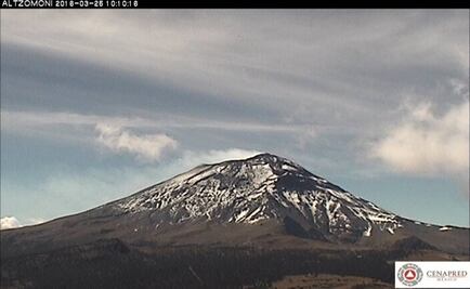Popocatépetl volcano registers small explosion