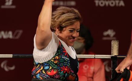 Amalia Pérez gana el primer oro para México en powerlifting en los Paralímpicos de Tokio 2020
