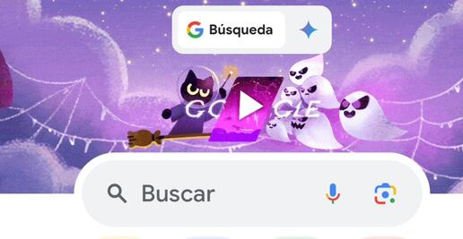 Google celebra Halloween con este doodle; lanza juego interactivo