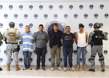 Caen 5 presuntos integrantes de la Familia Michoacana vinculados a la masacre de Zinapécuaro