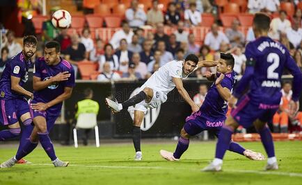 Valencia y el Celta de Vigo empatan en Mestalla 