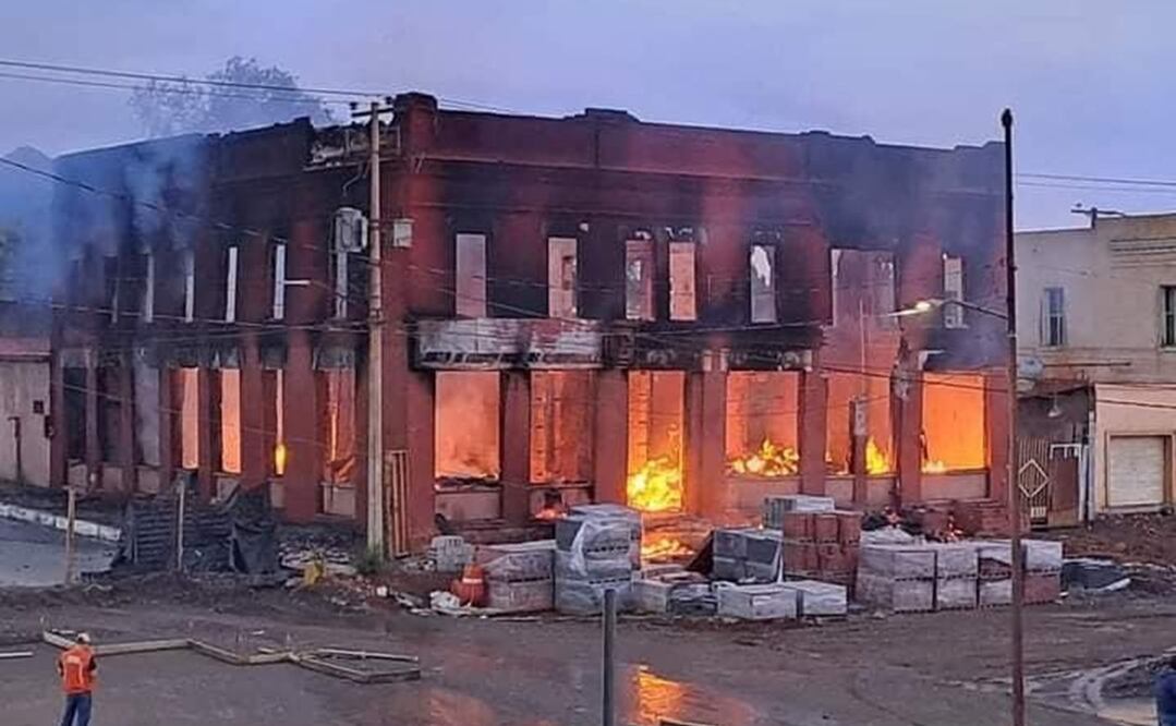 Foto: Bomberos de Cananea