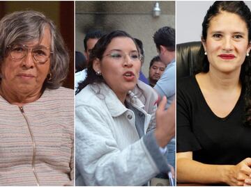 María Estela Ríos, Bertha Alcalde y Lenia Batres, ¿quiénes son las candidatas a sustituir a Zaldívar?
