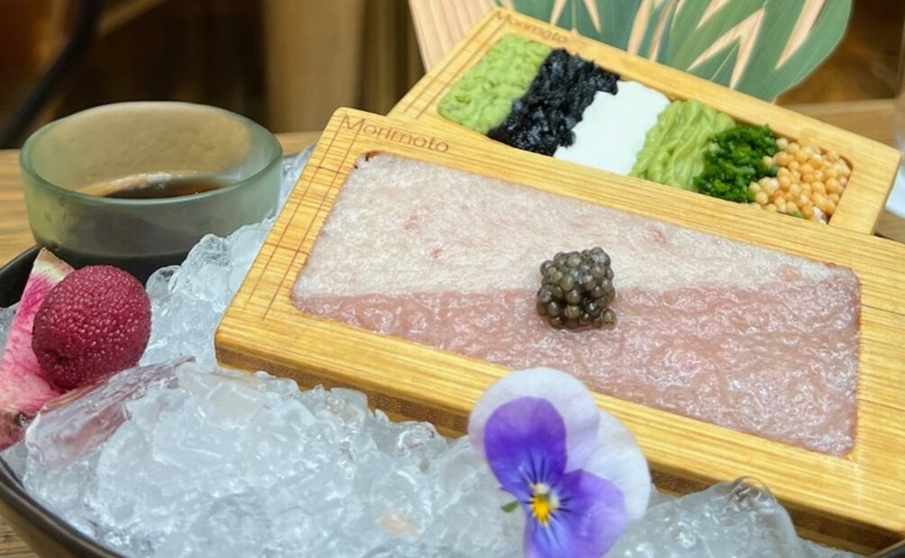 Atún en tartar al estilo del restaurante Morimoto. Foto: Cortesía