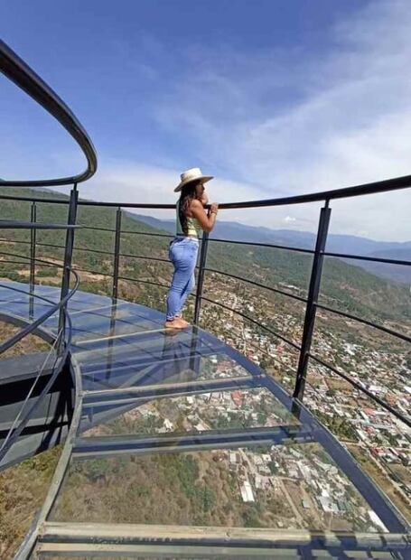 El puente de cristal de Oaxaca en el que estuvo Yalitza Aparicio