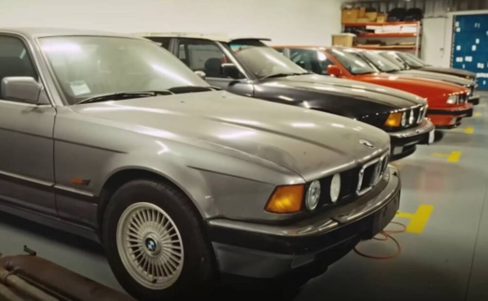 Esta es la colección de 15 BMW Serie 7 de un entusiasta eslovaco