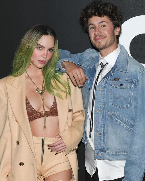 El look vaquero de Belinda. Foto: Instagram @belindapop