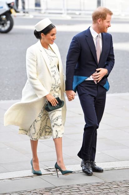El blanco perfecto: Meghan Markle impacta en Londres para evento social