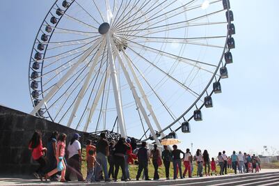 Puebla desde la rueda de la fortuna más grande del mundo