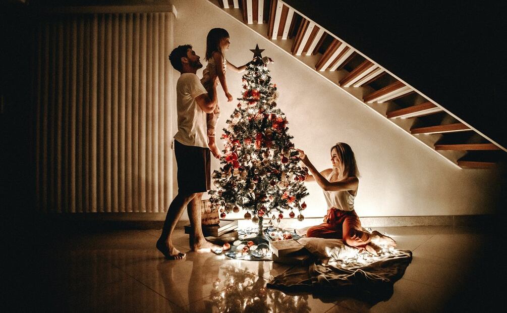 Árbol de Navidad. Foto: Unsplash.