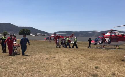 Reportan un muerto y 10 heridos por explosión en Acambay