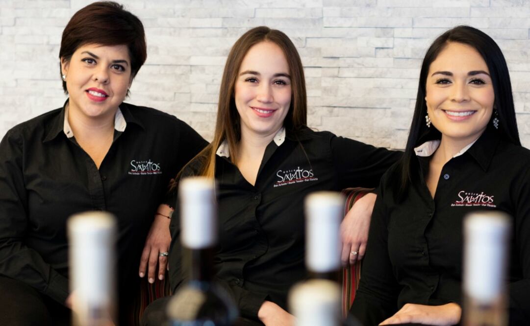 De izquierda a derecha: Diana Nava, Nicole Martain y Yahaira Baro 