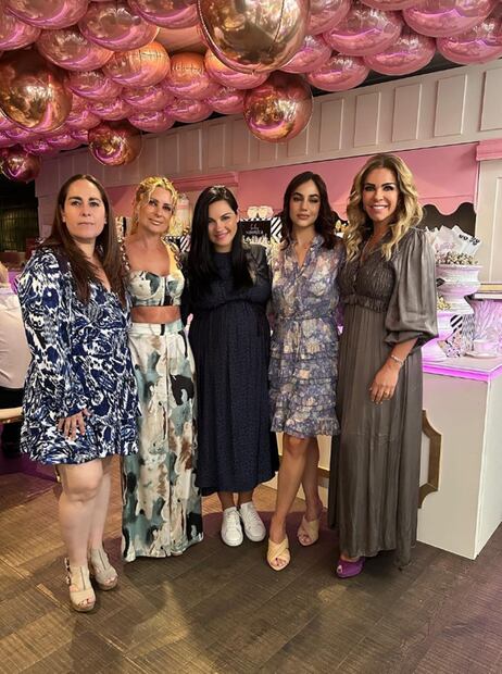 Maite Perroni celebró el baby shower de su primogénita este fin de semana.
Foto: Instagram