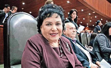Carmen Salinas, una carrera ligada a la política
