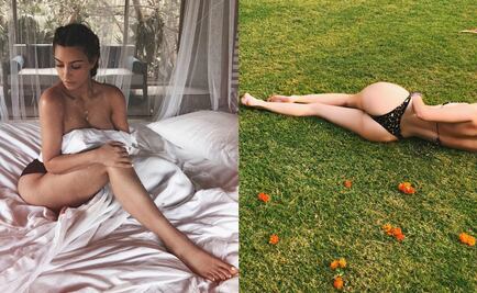 Kim Kardashian y Kendall Jenner presumen cuerpazo en Instagram