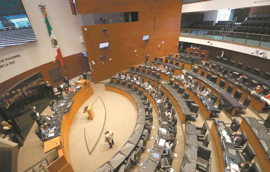 Sesión en el Senado. Foto: Archivo