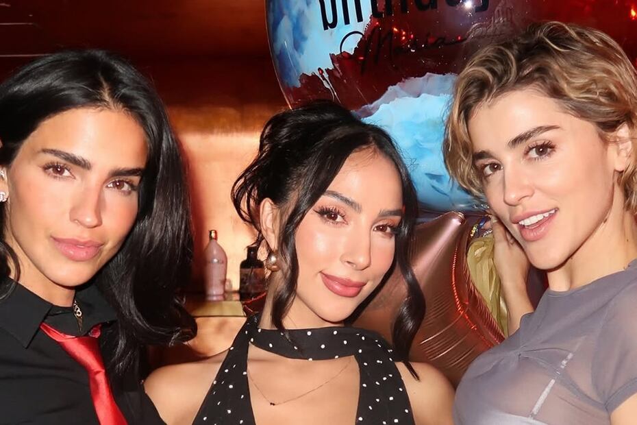 Bárbara de Regil, María Chacón y Cassandra Sánchez-Navarro. Foto: Especial. Instagram @oficialmariachacon