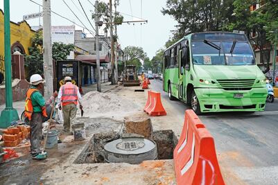 Arrancan obras de L7 del Metrobús en Misterios