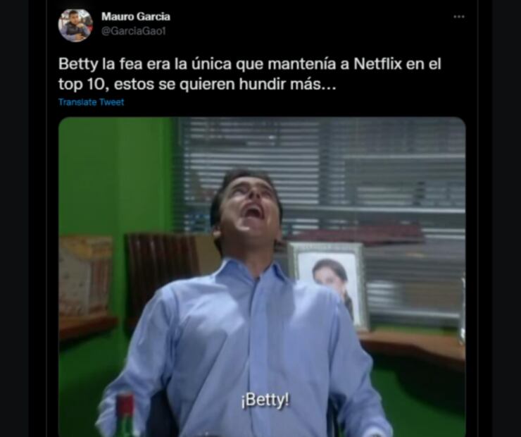 “Betty la fea” se va de Netflix; internautas reaccionan con memes 