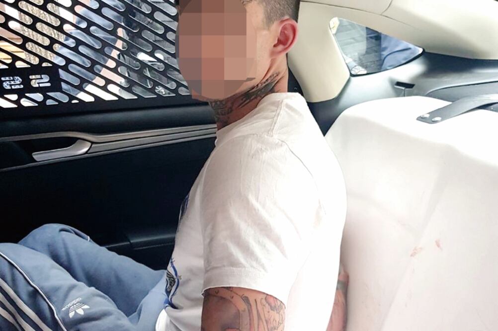 Antecedentes. Ariel “N” fue detenido el 18 de enero por intentar asaltar con violencia una tienda en la colonia Roma Sur (ESPECIAL)