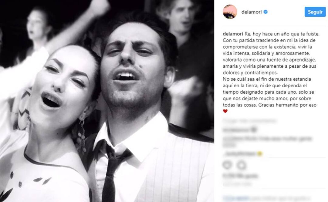 Bárbara Mori recuerda a Renato López a un año de su muerte