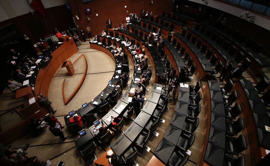 Imagen de archivo del Senado de la República. Foto: Archivo El Universal