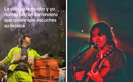Él es Macario Martínez; el músico barrendero de CDMX que se viralizó en TikTok