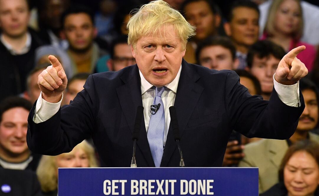 Boris Johnson, primer ministro de Reino Unido. Foto: AFP 