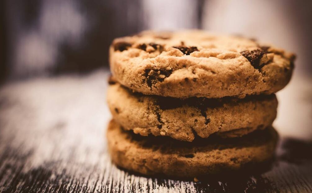 Galletas de chispas de chocolate. Foto:
Lisa Fotios / Pexels.